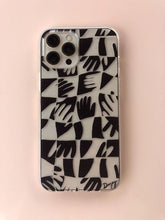 minimal hands art - Phone Case